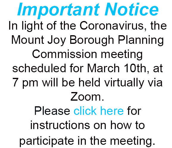 Home Mount Joy Borough PA